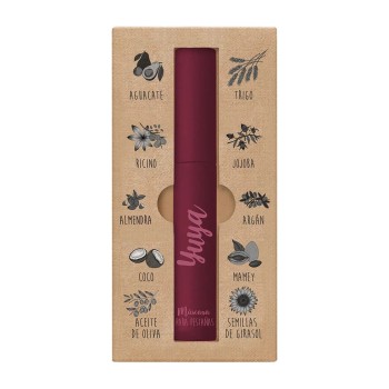 Yuya - Máscara de pestañas 10 aceites naturales (Color borgoña)